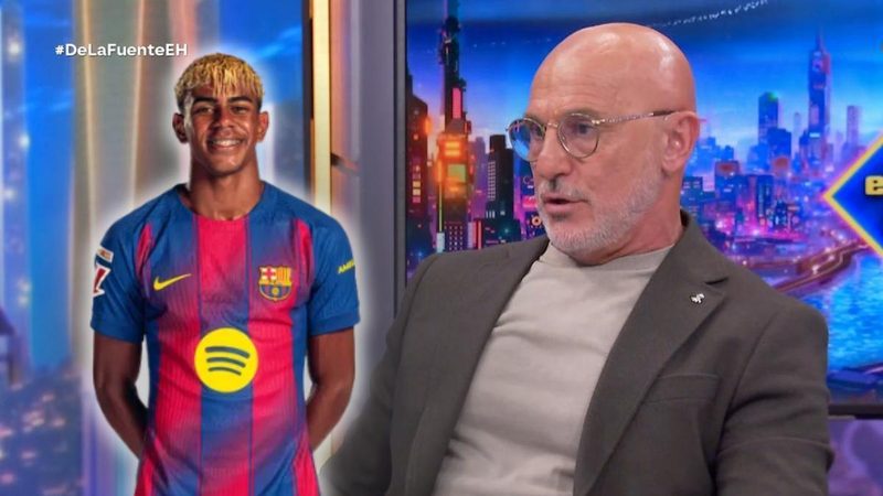 Luis de la Fuente elogia a Lamine Yamal: talento excepcional y gran madurez a sus 18 años