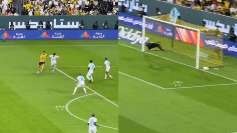 Cristiano Ronaldo marca su gol 950 con una obra de arte en la liga saudí