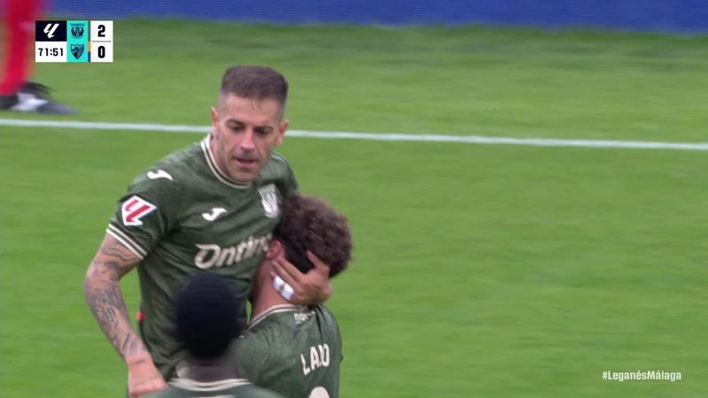 El Leganés logra su primera victoria en casa tras un 2-0 ante el Málaga