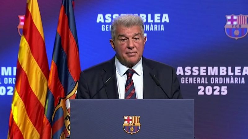 Laporta asegura que jugar en Miami generará más ingresos que en Villarreal