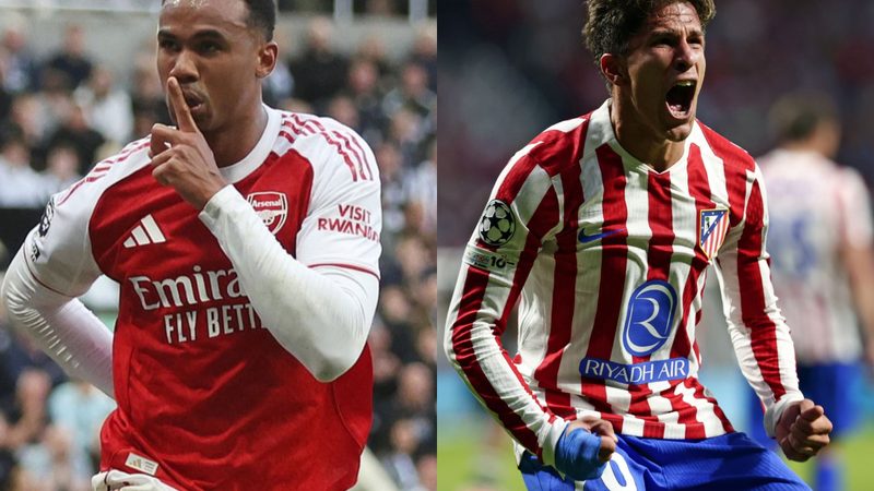 Duelo clave en Champions: Arsenal recibe al Atlético de Madrid con pronóstico de gol rojiblanco
