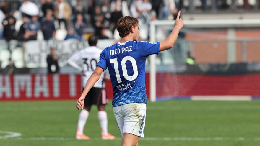 Nico Paz deslumbra y hunde a la Juventus con asistencia y golazo