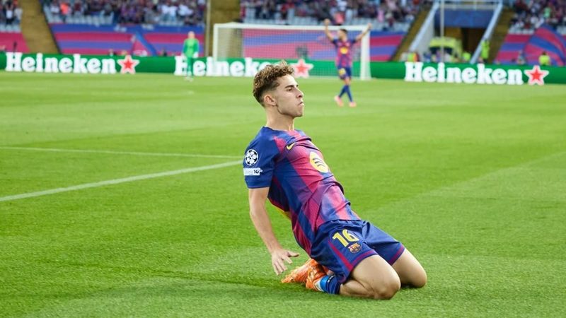 Fermín López lidera el triunfo del Barça con un hat-trick y gran impacto en el juego