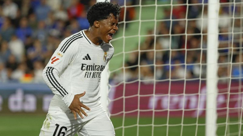 Endrick, sin minutos en el Real Madrid por la crisis interna y decisiones de Xabi Alonso