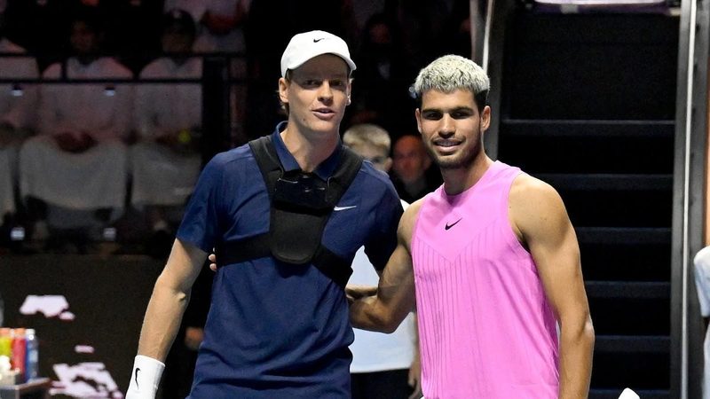 Alcaraz y Sinner confirman partido de exhibición en Seúl antes del Open de Australia