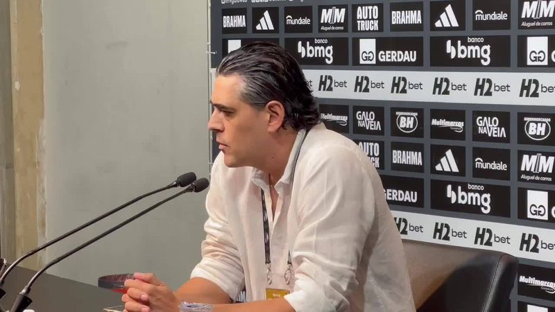 Após derrota, Bracks exige reação imediata do Atlético-MG contra apatia do elenco