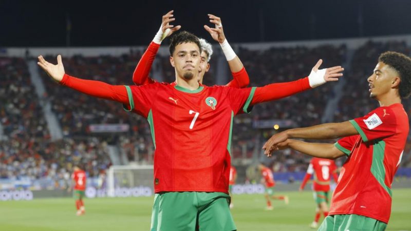 Marruecos se corona campeona mundial sub 20 con doble gol de Zabiri frente a Argentina