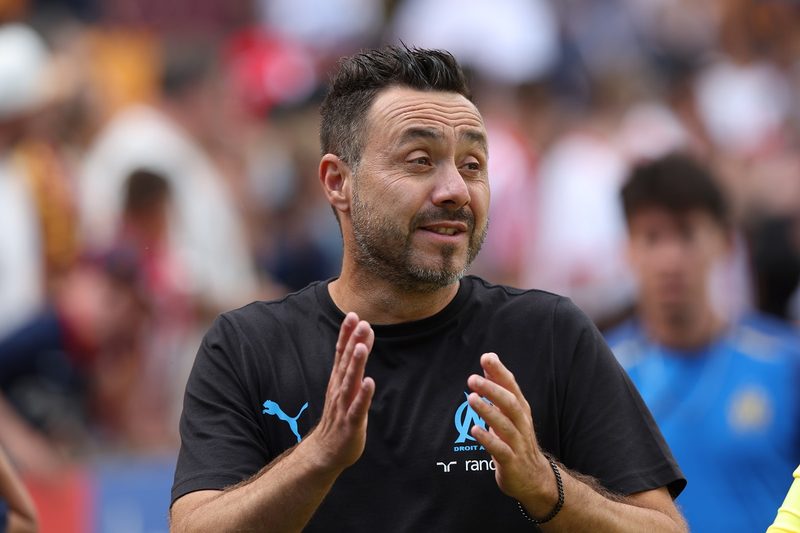 De Zerbi: "L'Auxerre conta come l'Atalanta, non scelgo in base alla gara successiva"