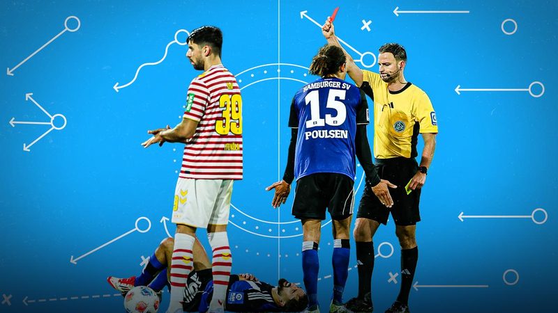 HSV hadert nach deutlicher Niederlage in Köln mit Schiedsrichterentscheidungen