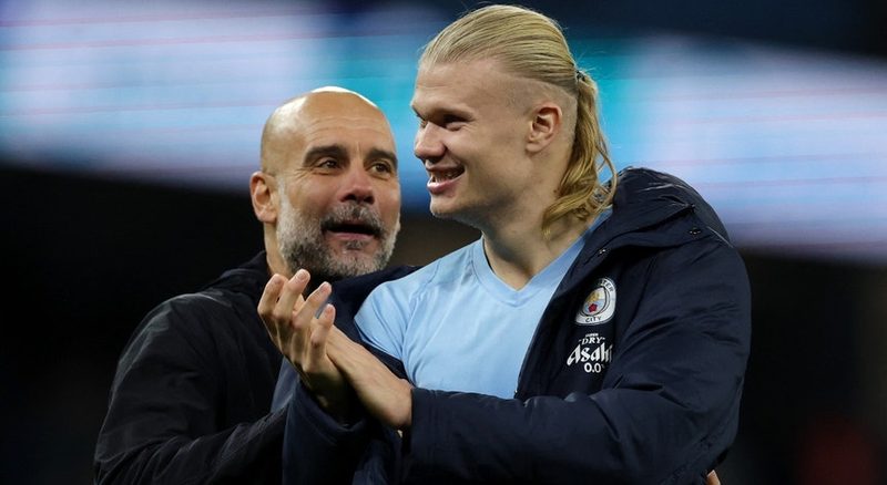 Guardiola exalta Haaland e o compara a Ronaldo e Messi pela finalização