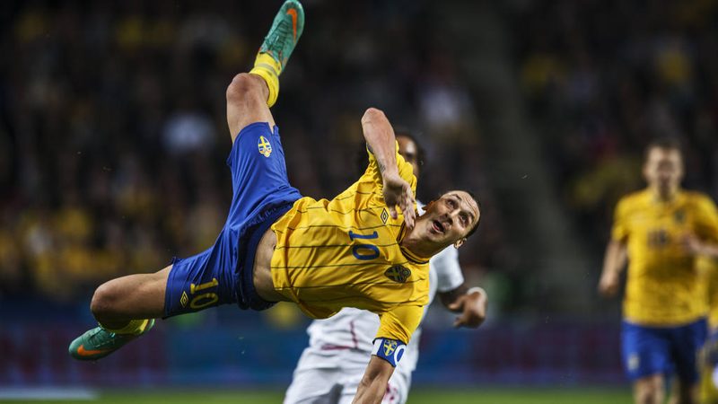 Zlatan Ibrahimovićs legendäres Fallrückzieher-Tor gegen England bleibt unvergessen