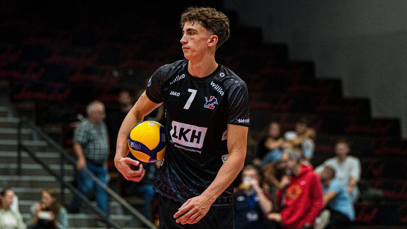 Familientreffen auf dem Volleyballfeld: Joscha und Louis Kunstmann duellieren sich in der VBL