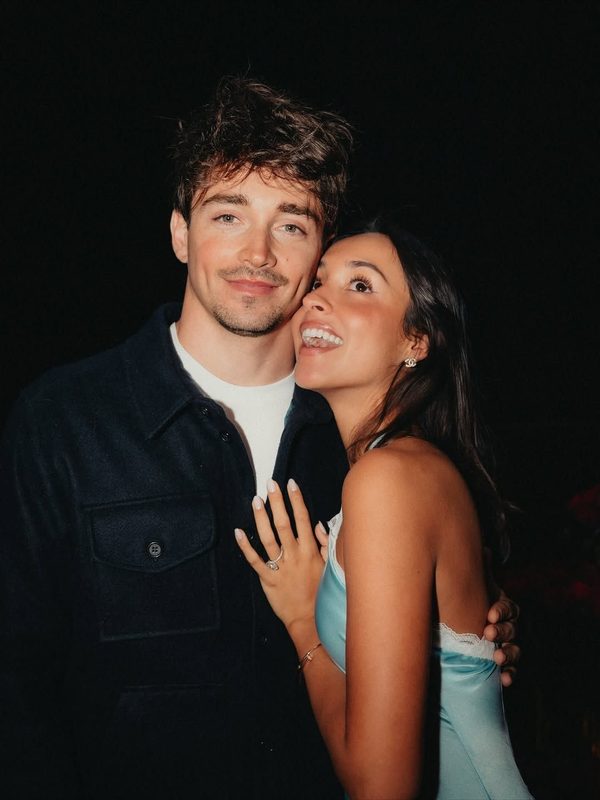 Charles Leclerc und Alexandra Saint Mleux geben Verlobung bekannt