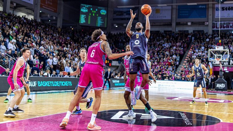 Bonn kassiert dritte Niederlage der Saison gegen Alba Berlin nach schwachem Start