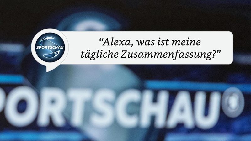 Sportschau jetzt auch auf Sprachassistenten: So nutzen Sie die neuen Funktionen