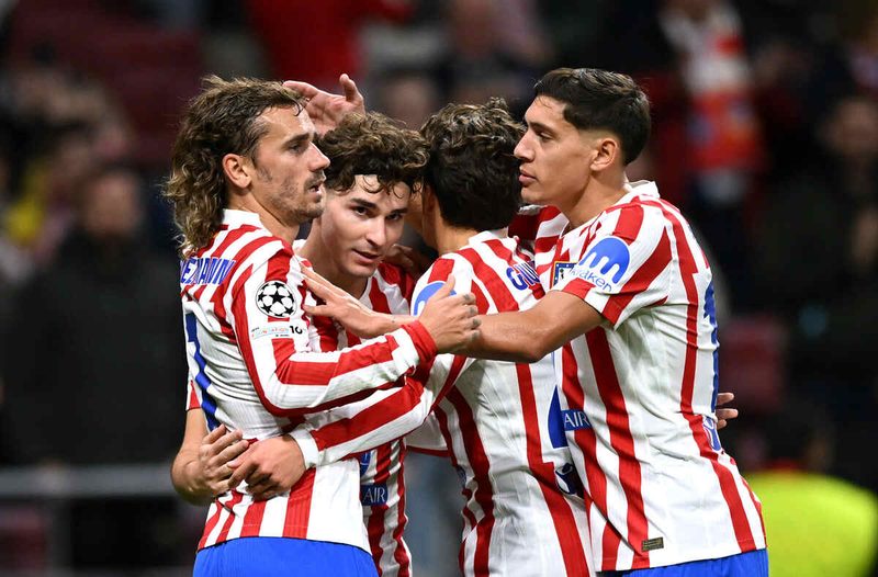 Atlético de Madrid vence Union Saint-Gilloise e avança na Champions League