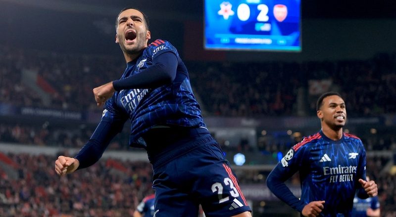 Arsenal conquista vitória em Praga com dois gols de Merino e lidera Champions