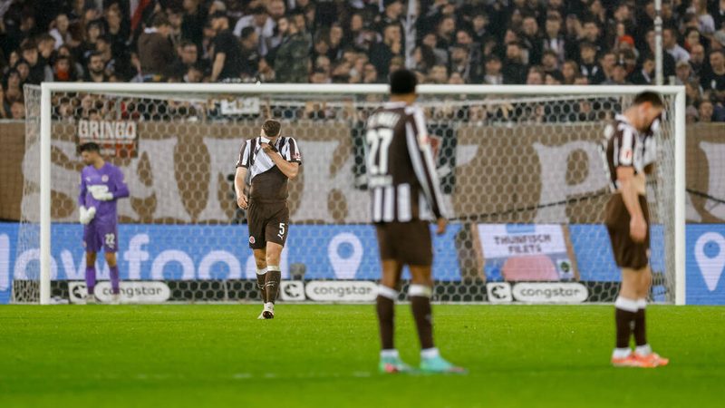 Krise beim FC St. Pauli: Sechste Niederlage in Folge und schwache Defensive