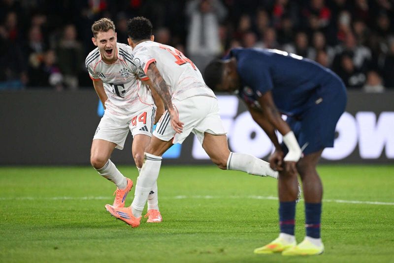 Bayern de Munique supera PSG com um a menos e se firma na liderança da Champions