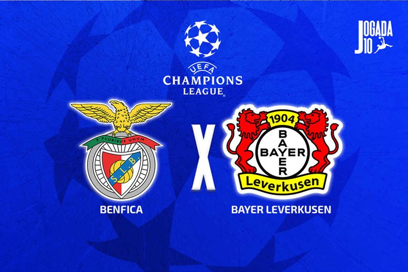 Benfica e Bayer Leverkusen buscam a primeira vitória na Champions League