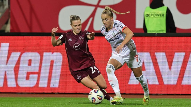 FC Bayern Frauen dominieren im Derby gegen 1. FC Nürnberg mit 6:0