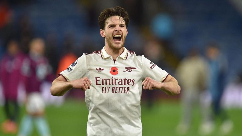 Declan Rice guida l'Arsenal, Carreras segna un eurogol e Pavlović si riscatta