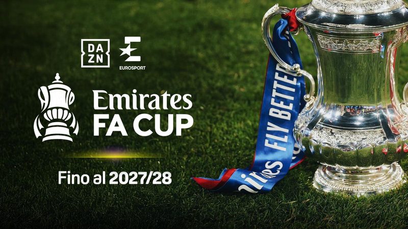 Accordo tra Warner Bros. Discovery e Dazn: la FA Cup in Italia fino al 2028
