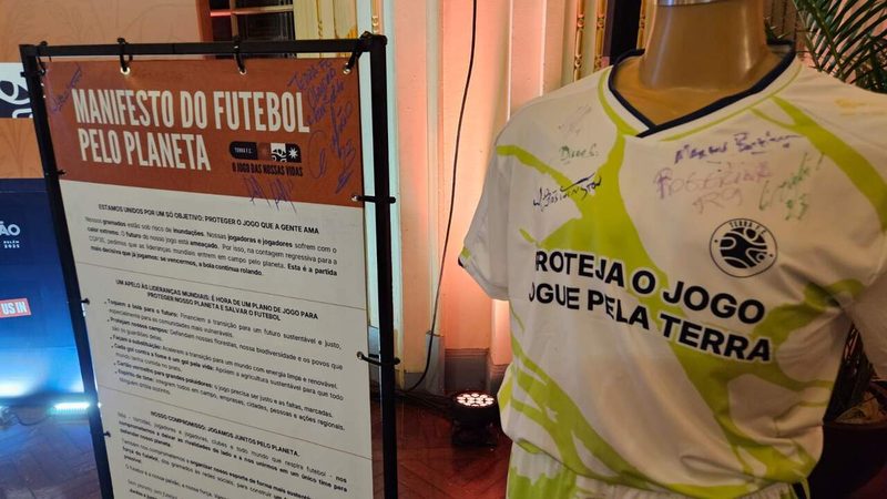 Clubes brasileiros se unem em manifesto por ações contra mudanças climáticas