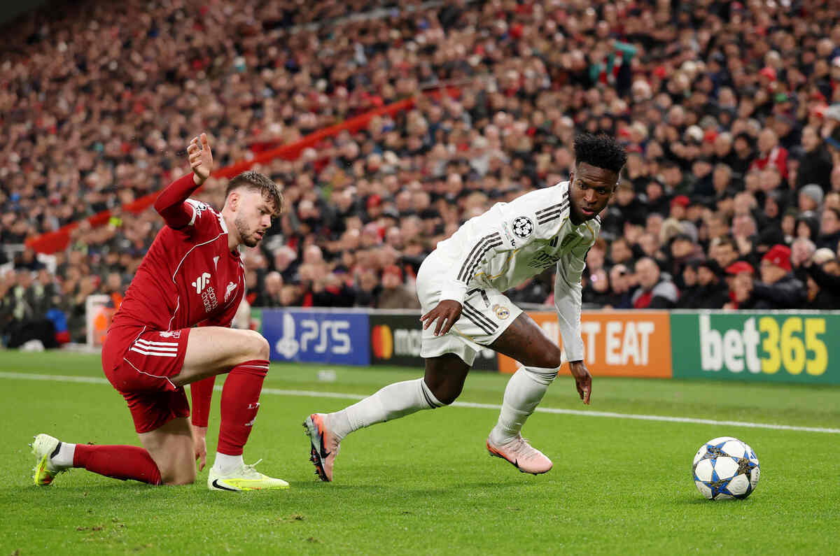 Ex-jogadores criticam Vini Jr após derrota do Real Madrid na Champions