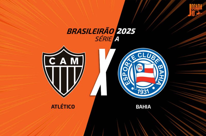 Confronto decisivo: Atlético Mineiro e Bahia duelam na Arena MRV pelo Brasileirão