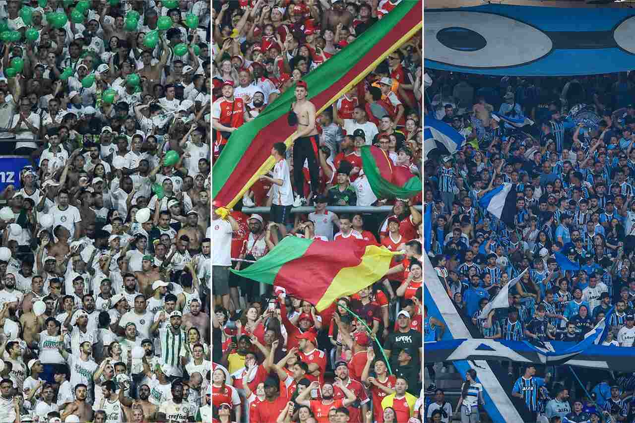 Palmeiras e Internacional se destacam como líderes em sócios-torcedores no Brasil