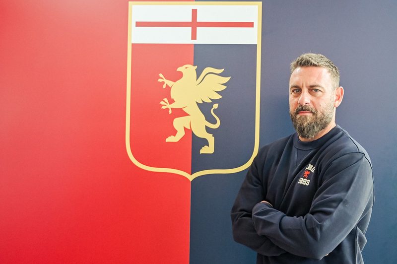 Daniele De Rossi torna in panchina: ufficiale il suo ingaggio con il Genoa