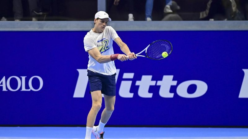 Sinner affronta Zverev e Shelton alle Atp Finals, Nole nel gruppo di Alcaraz