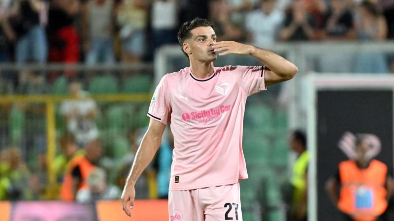Pierozzi illumina il Palermo: doppietta e assist nel trionfo contro il Pescara
