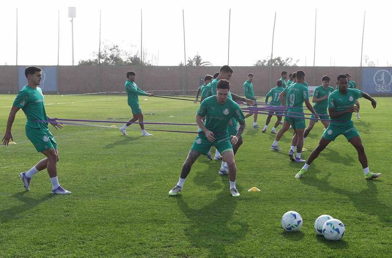 Palmeiras se prepara para a final da Libertadores no CT do Alianza Lima