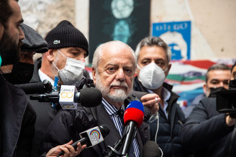 De Laurentiis critica lo Stadio Maradona: "Un cesso" e chiede cambiamenti