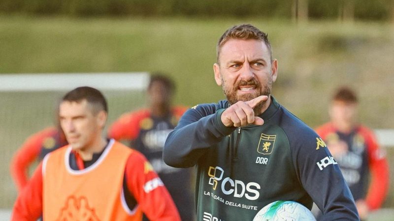 De Rossi si presenta al Genoa: "Tante porte chiuse, ora vogliamo fare punti!"