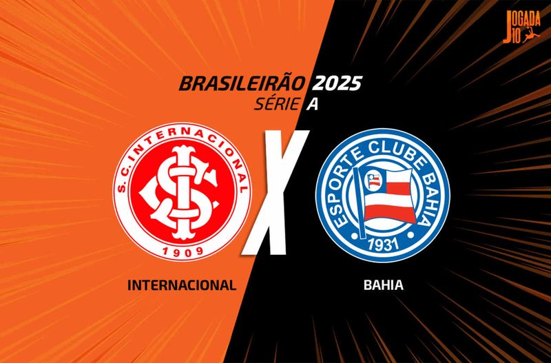 Internacional e Bahia se enfrentam em jogo decisivo na 33ª rodada do Brasileirão
