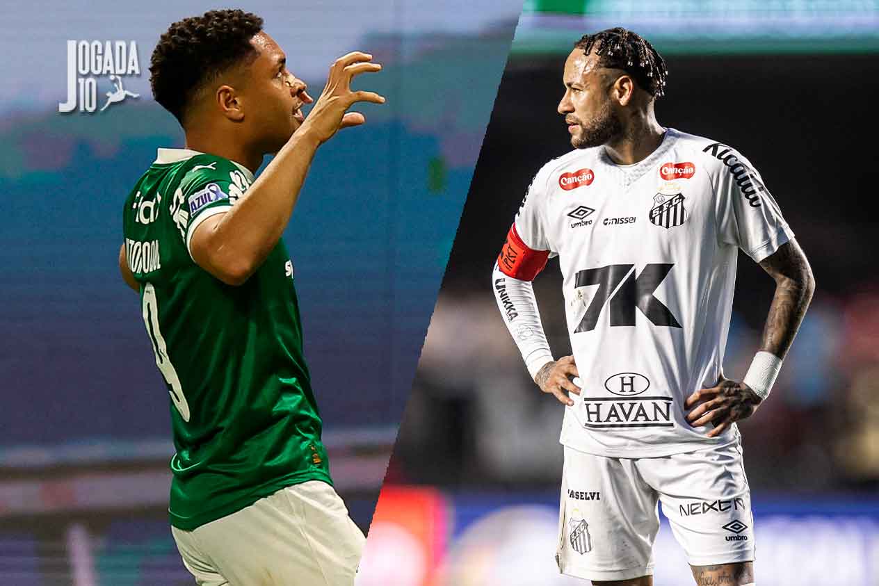 Vitor Roque brilha em vitória do Palmeiras e jornal espanhol critica ausência de Neymar