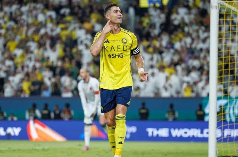Al-Nassr amplia vantagem na Liga Saudita com vitória e gol de Cristiano Ronaldo