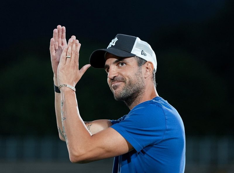 Fabregas elogia il Cagliari e parla di Morata: "Non è solo questione di gol"