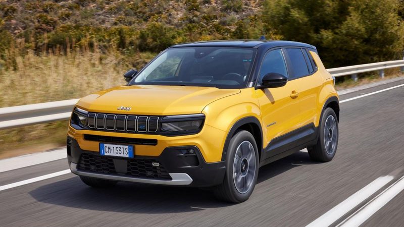Jeep Avenger elettrica: sconto fino a 22mila euro fino al 2025