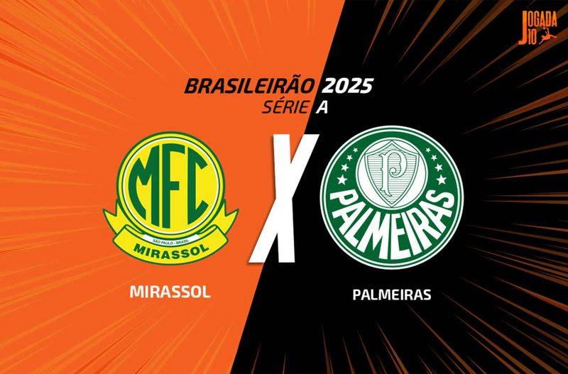 Mirassol busca reabilitação contra Palmeiras em duelo decisivo no Brasileirão