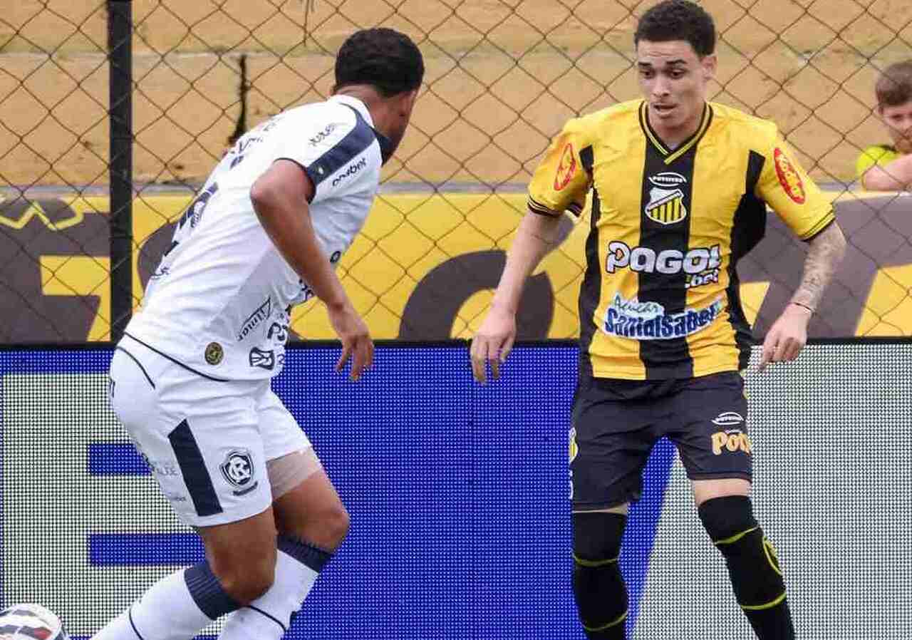 Remo não aproveita vantagem numérica e empata com Novorizontino na Série B