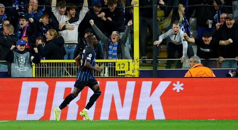 Club Brugge é derrotado na Liga belga antes de enfrentar o Sporting na Champions
