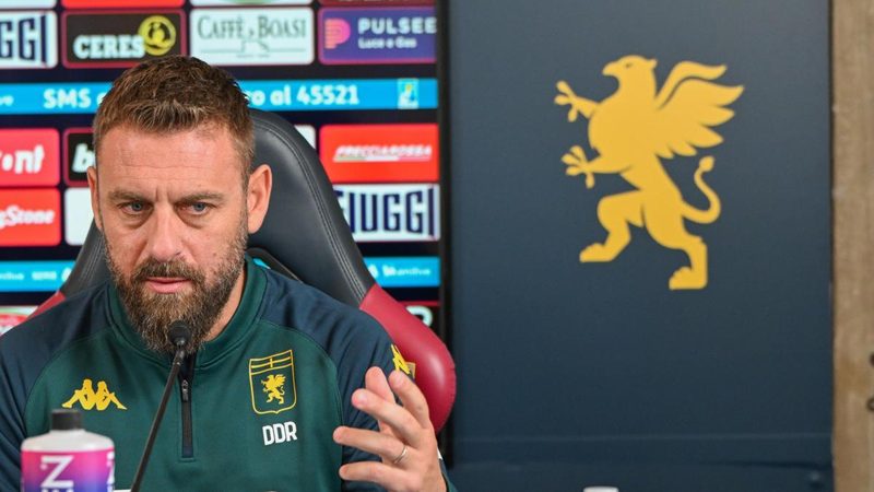 Daniele De Rossi inizia una nuova avventura a Genova: un uomo speciale in campo