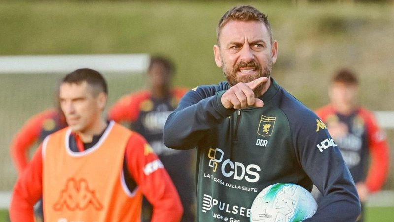 Genoa e Fiorentina si sfidano: De Rossi e Vanoli debuttano sulle nuove panchine