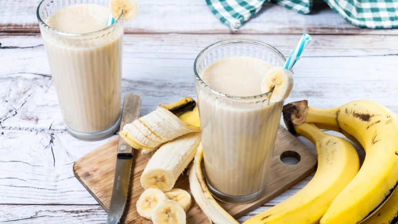 Frullati: le banane riducono l'assorbimento dei flavanoli, lo studio rivela