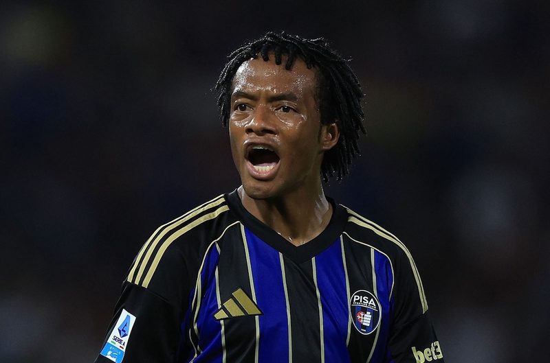 Pisa in crisi: Cuadrado e Akinsanmiro out, i tempi di recupero si allungano