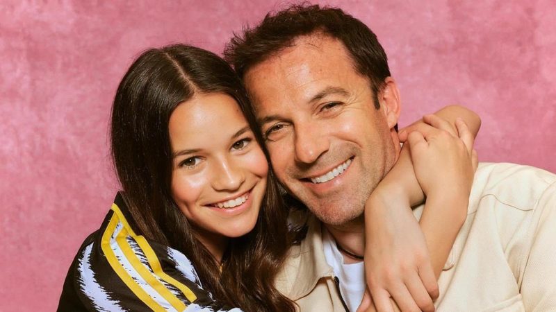 Una doppietta speciale: Dorotea Del Piero celebra il compleanno del papà